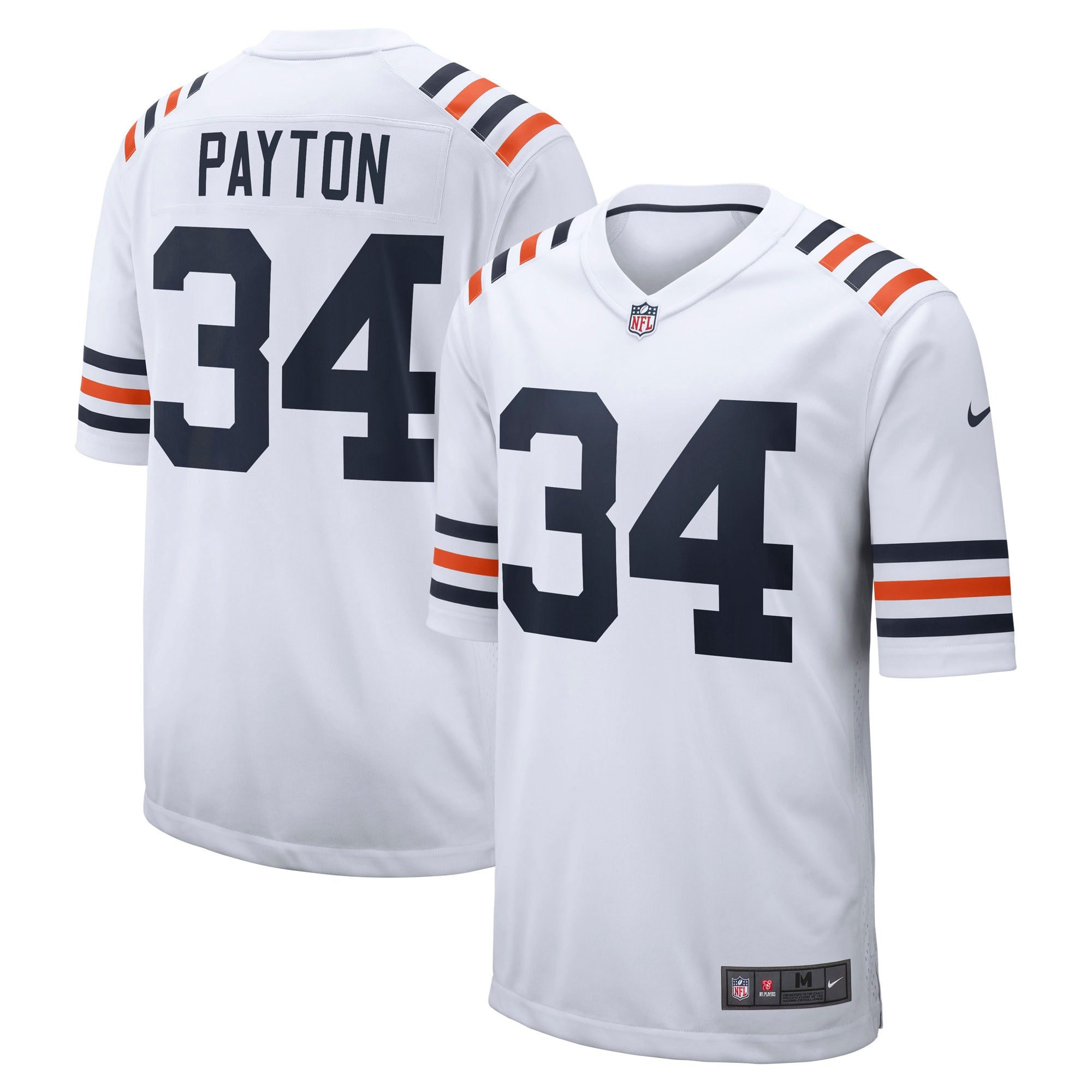 Walter Payton Chicago Bears Nike Retired Player Game Jersey   White
