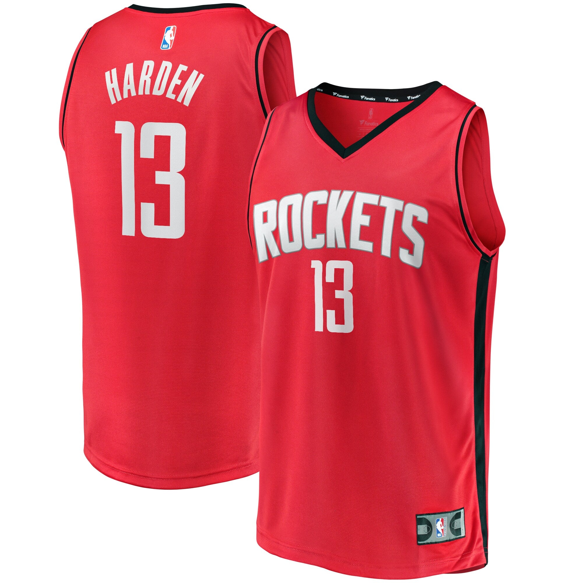 James Harden Houston Rockets Fanatics Branded Youth Fast Break Player Replica Jersey - Icon Edition - Red