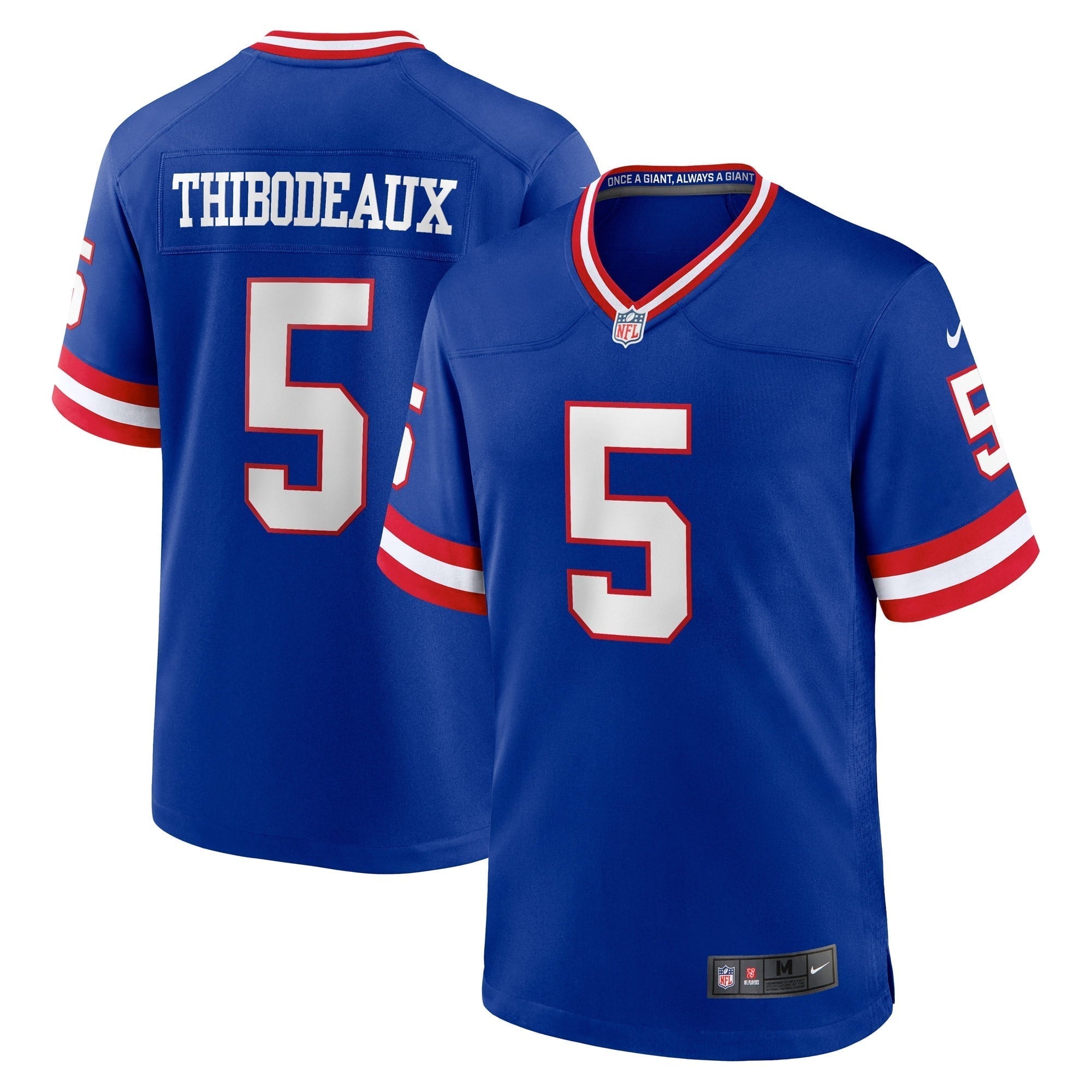 Men s Nike Kayvon Thibodeaux Royal New York Giants Classic Player Game Jersey