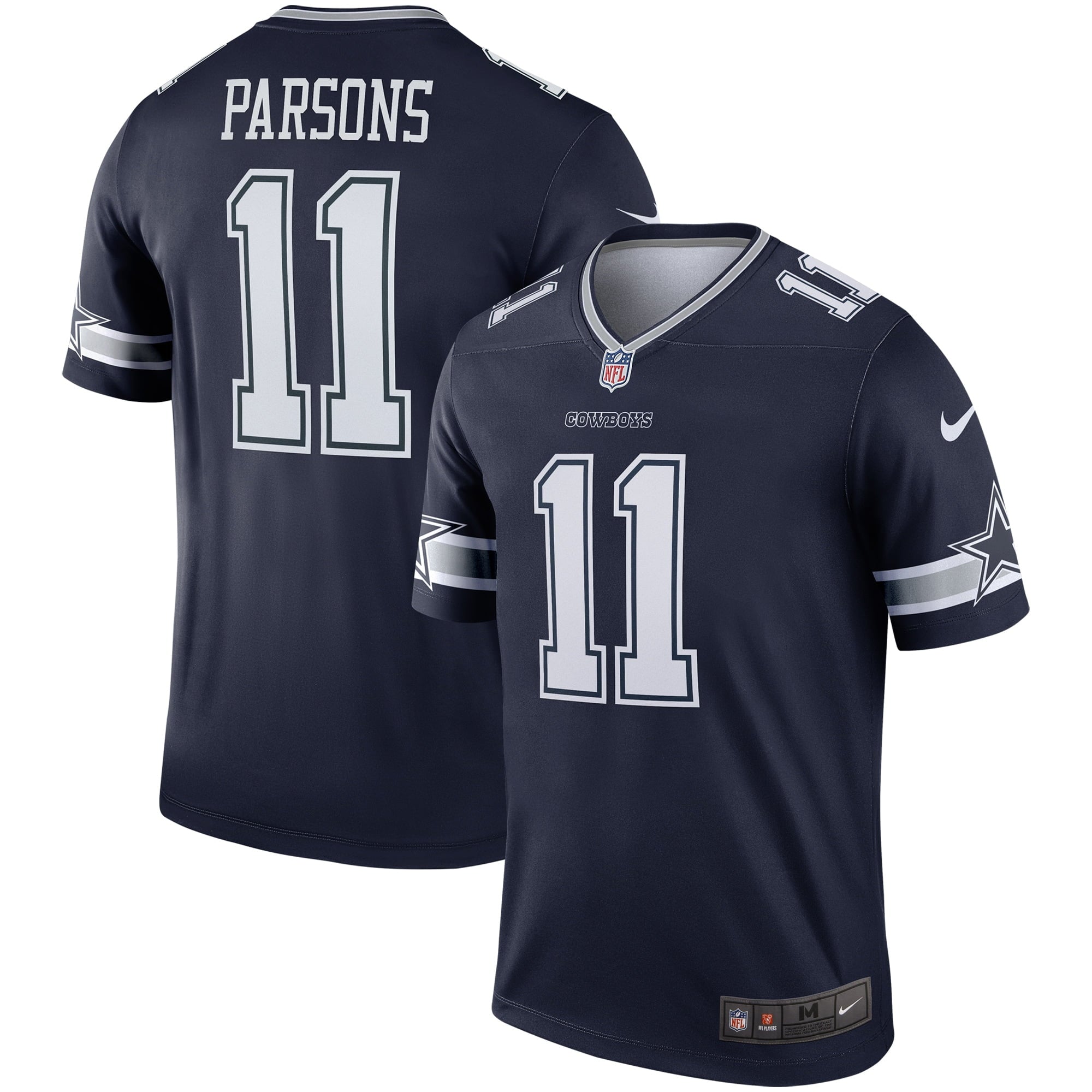 Men s Nike Micah Parsons Navy Dallas Cowboys Legend Jersey