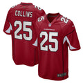 Men s Nike Zaven Collins Cardinal Arizona Cardinals Game Jersey