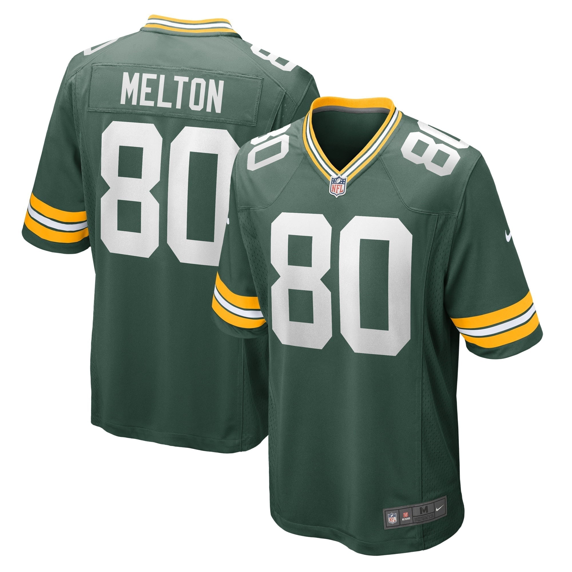 Men s Nike Bo Melton Green Green Bay Packers Home Game Player Jersey