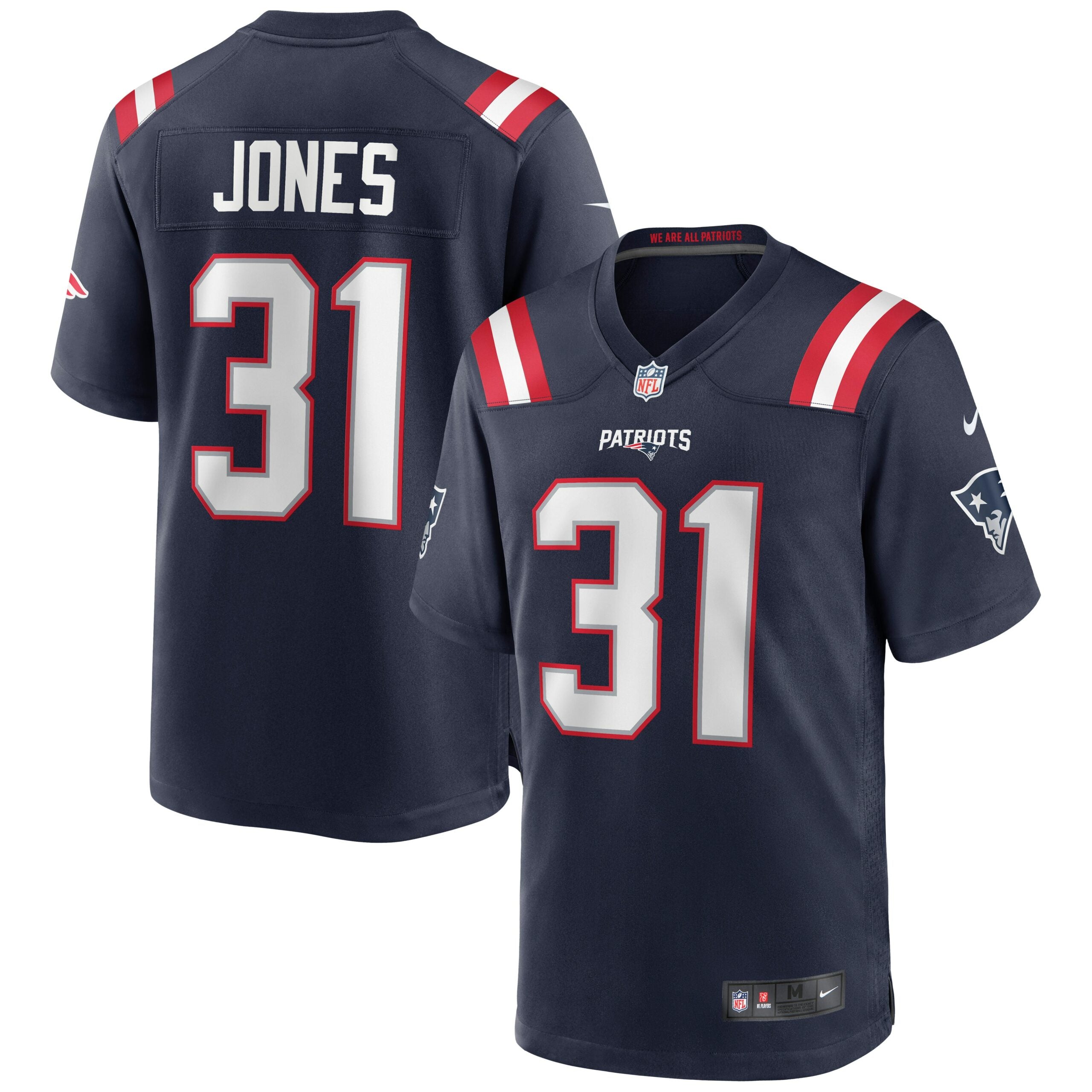 Jonathan Jones New England Patriots Nike Game Jersey   Navy