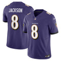 Lamar Jackson Baltimore Ravens Nike Vapor F.U.S.E. Limited Jersey   Purple