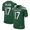 Men s Nike Garrett Wilson Green New York Jets Player Game Jersey