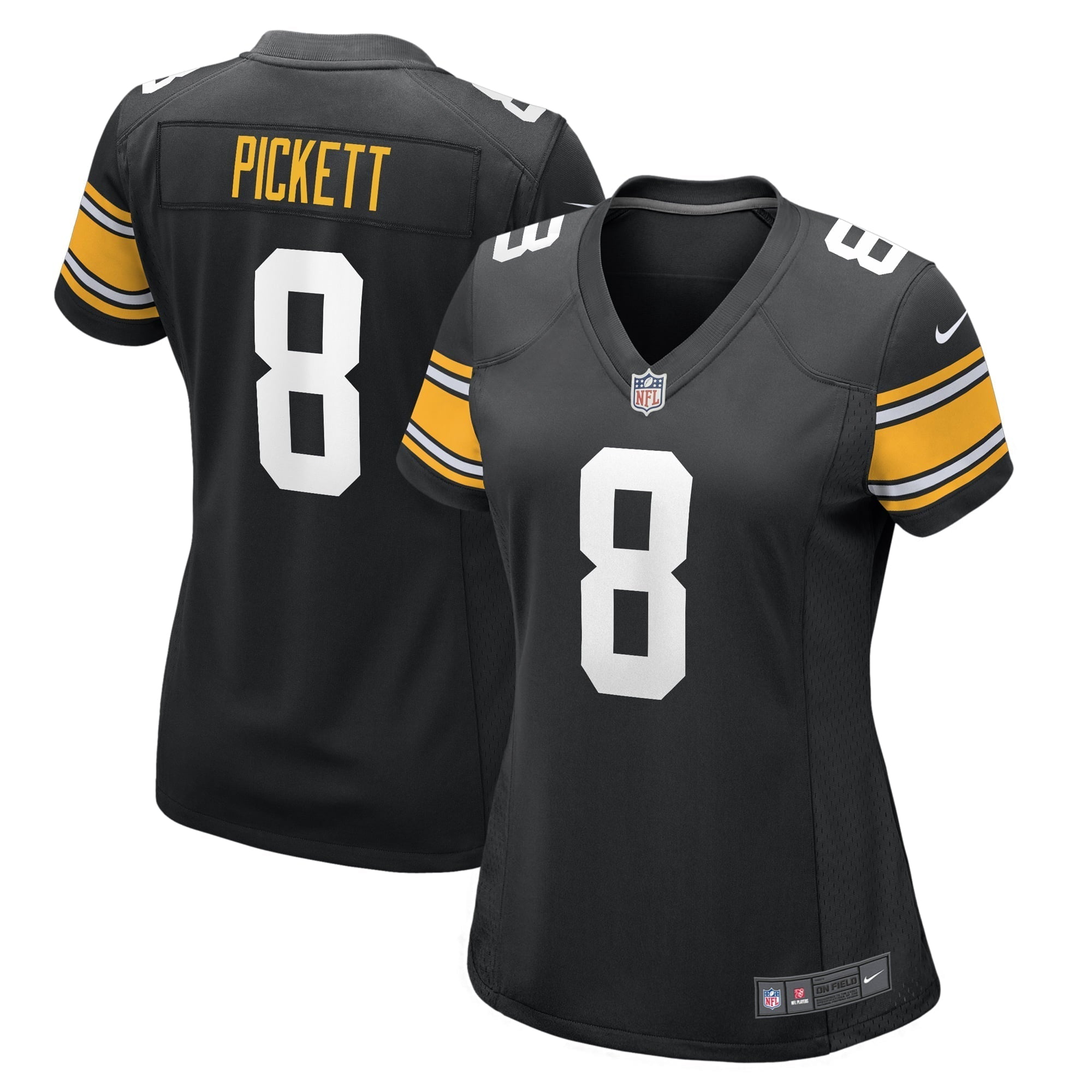 Women s Nike Kenny Pickett Black Pittsburgh Steelers Alternate Game Jersey