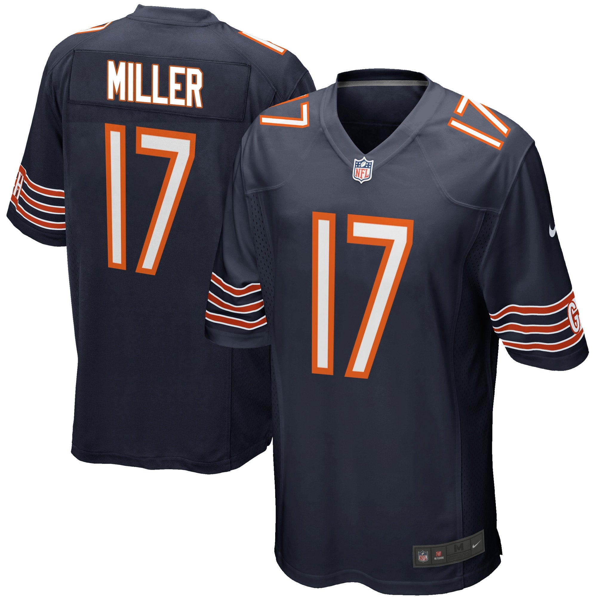 Anthony Miller Chicago Bears Nike Game Player Jersey   Navy