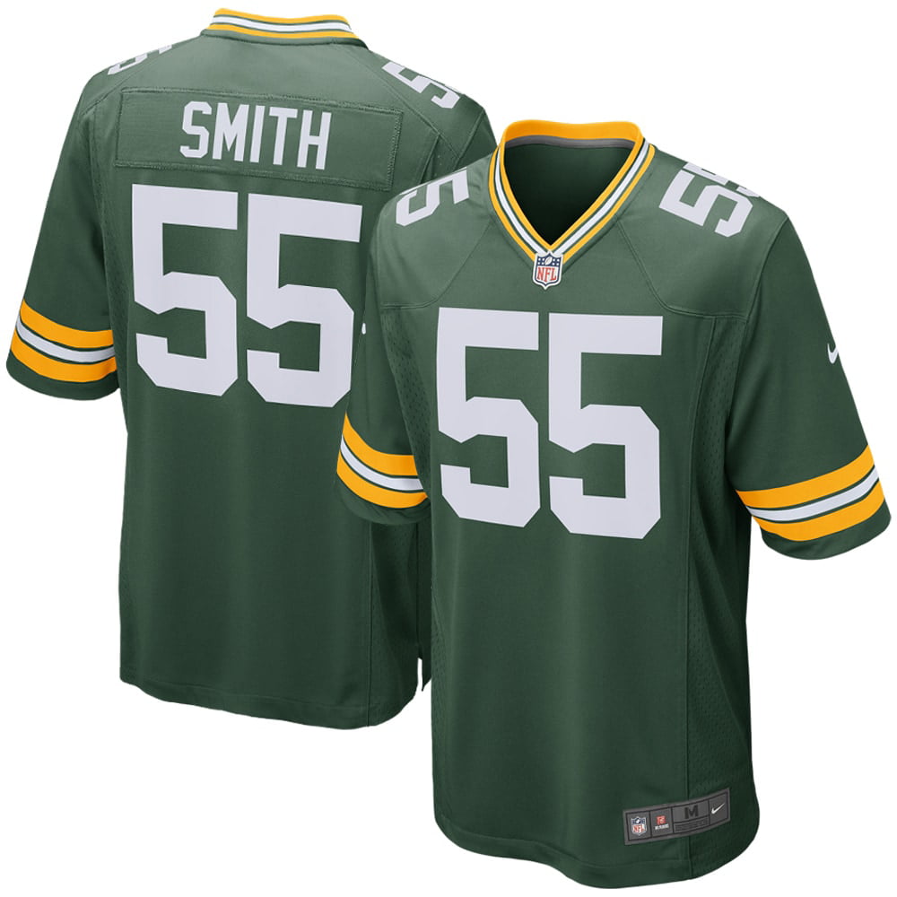 Men s Nike Za Darius Smith Green Green Bay Packers Game Player Jersey
