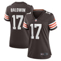 Women s Nike Daylen Baldwin Brown Cleveland Browns Game Player Jersey
