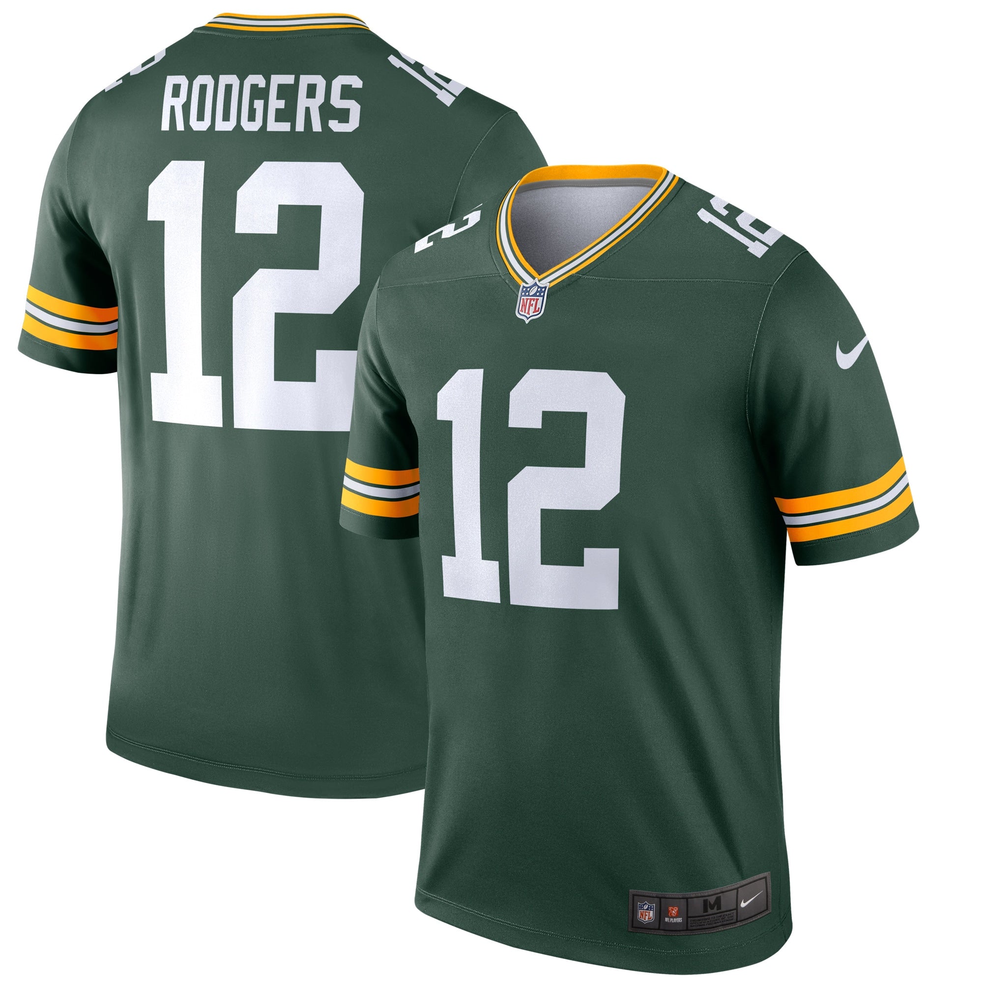 Aaron Rodgers Green Bay Packers Nike Legend Jersey   Green
