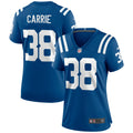 T.J. Carrie Indianapolis Colts Nike Women s Game Jersey   Royal