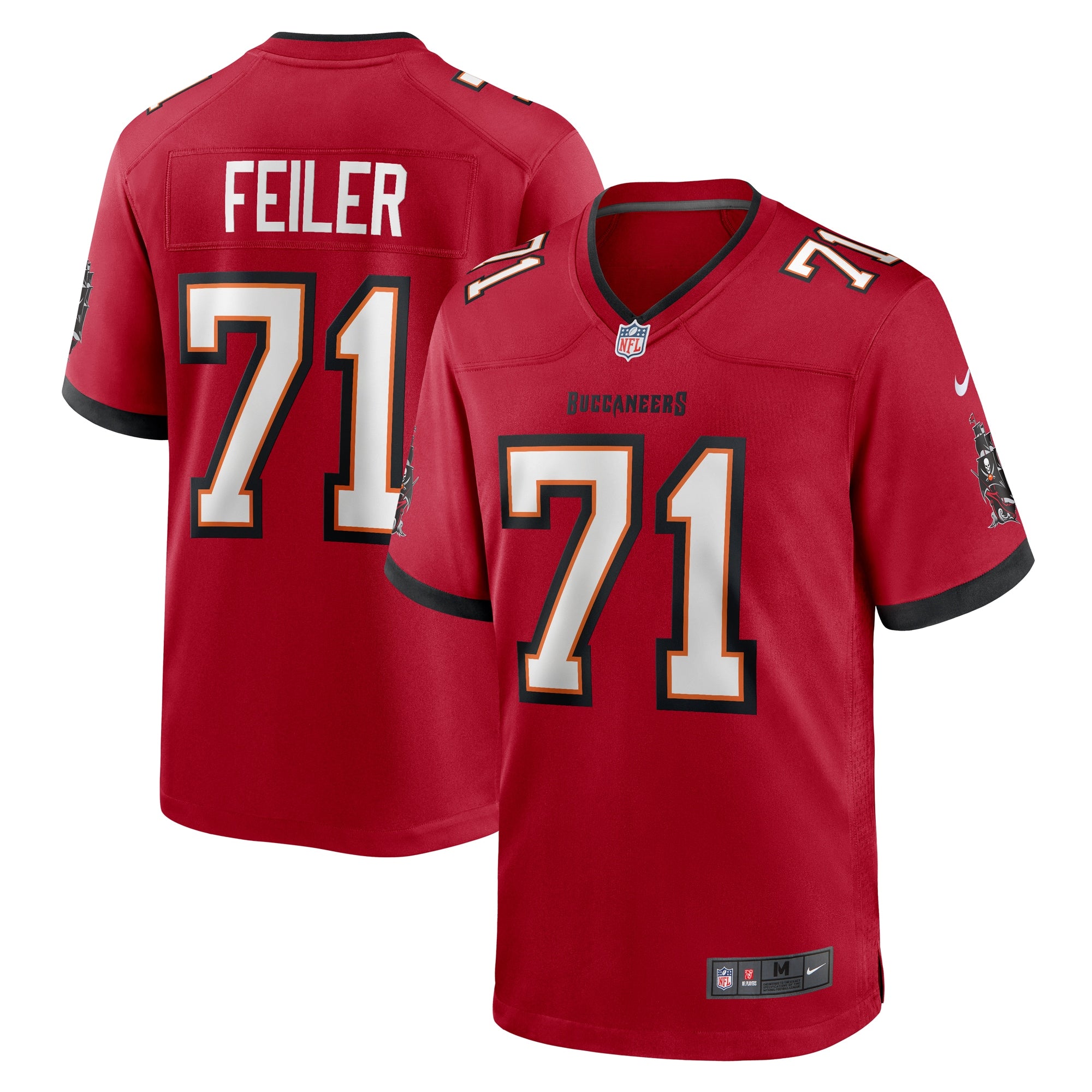Matt Feiler Tampa Bay Buccaneers Nike Game Player Jersey   Red