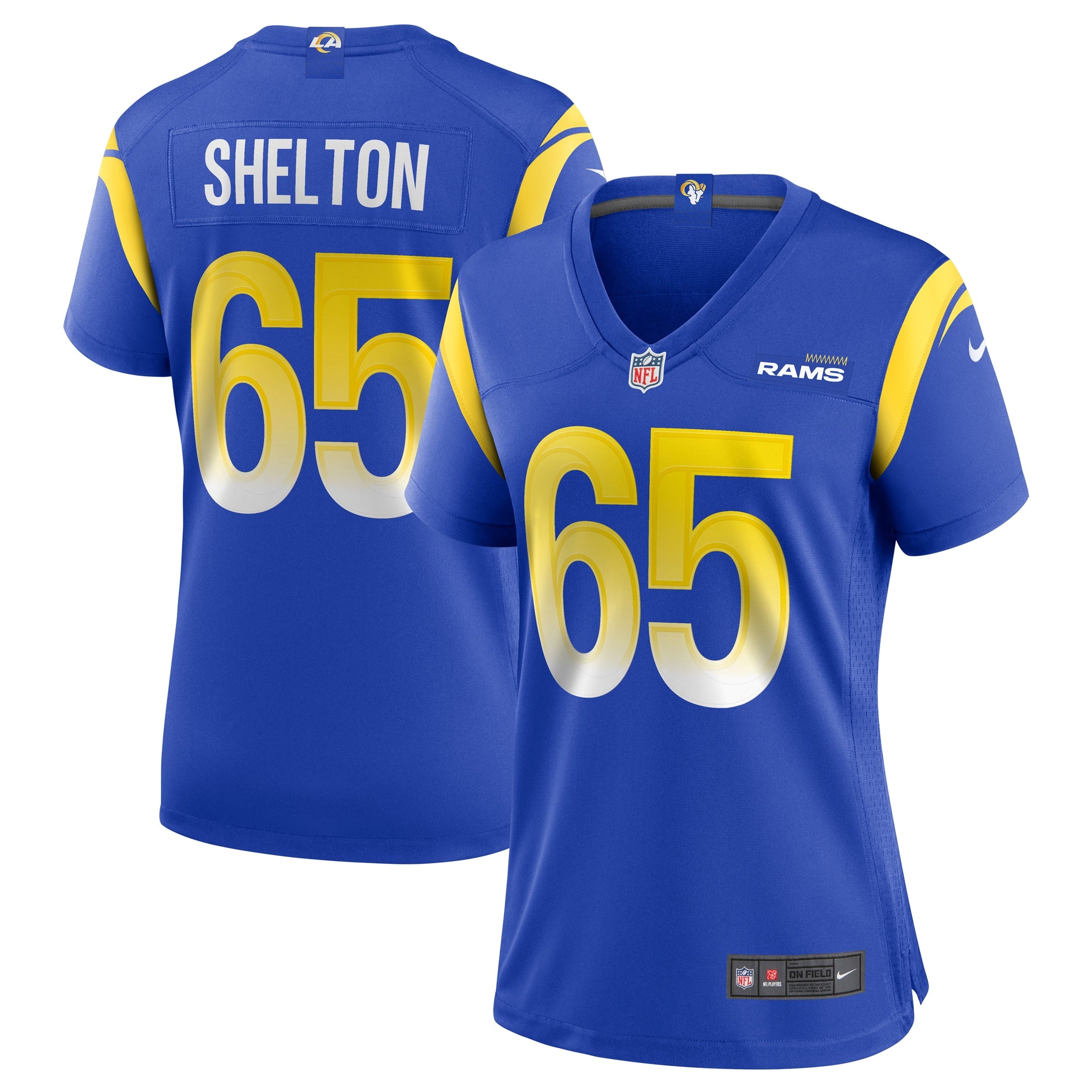 Coleman Shelton Los Angeles Rams Nike Women s Game Jersey   Royal
