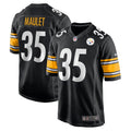 Men s Nike Arthur Maulet Black Pittsburgh Steelers Game Jersey