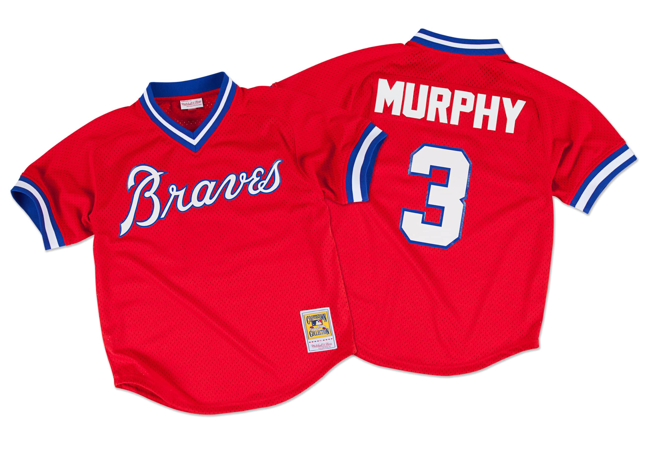 Dale Murphy 1980 Authentic Mesh BP Jersey Atlanta Braves