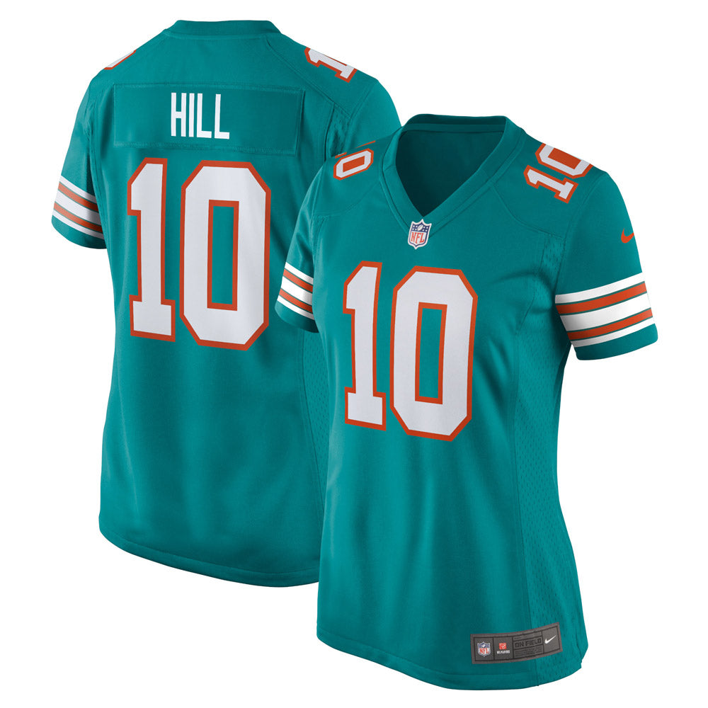 Women s Miami Dolphins Tyreek Hill Alternate Game Jersey Aqua