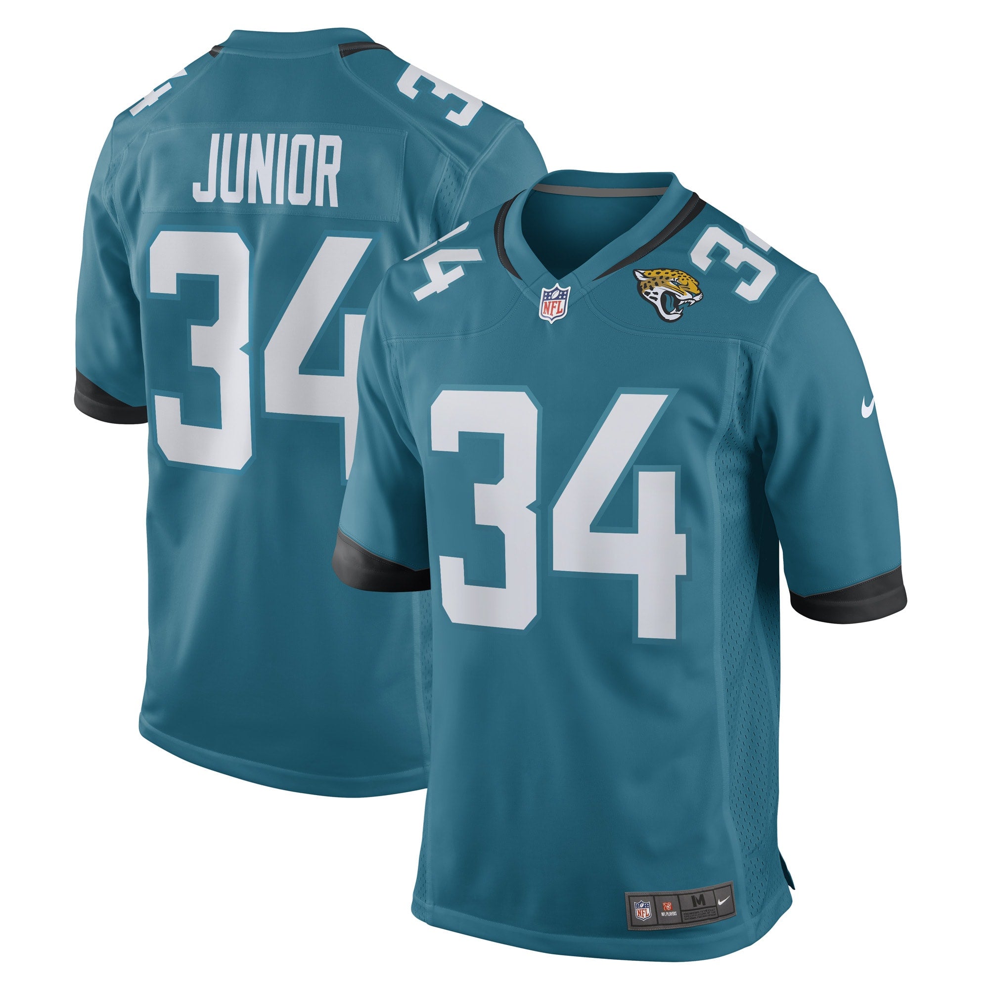 Gregory Junior Jacksonville Jaguars Nike Team Game Player Jersey   Teal