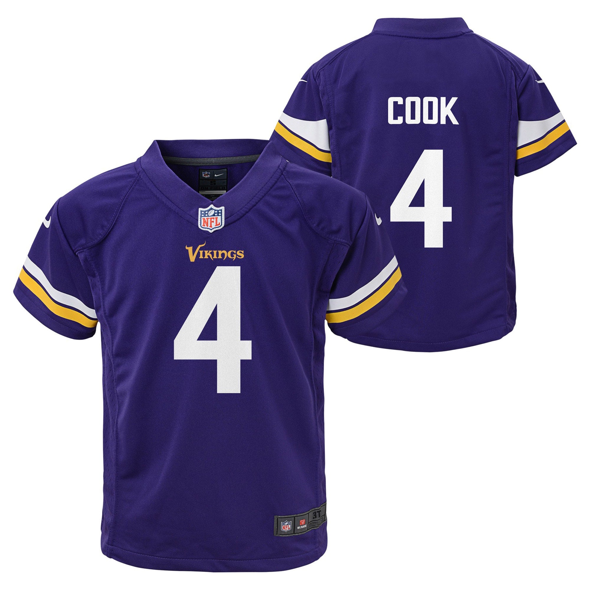Dalvin Cook Minnesota Vikings Nike Preschool Game Jersey   Purple