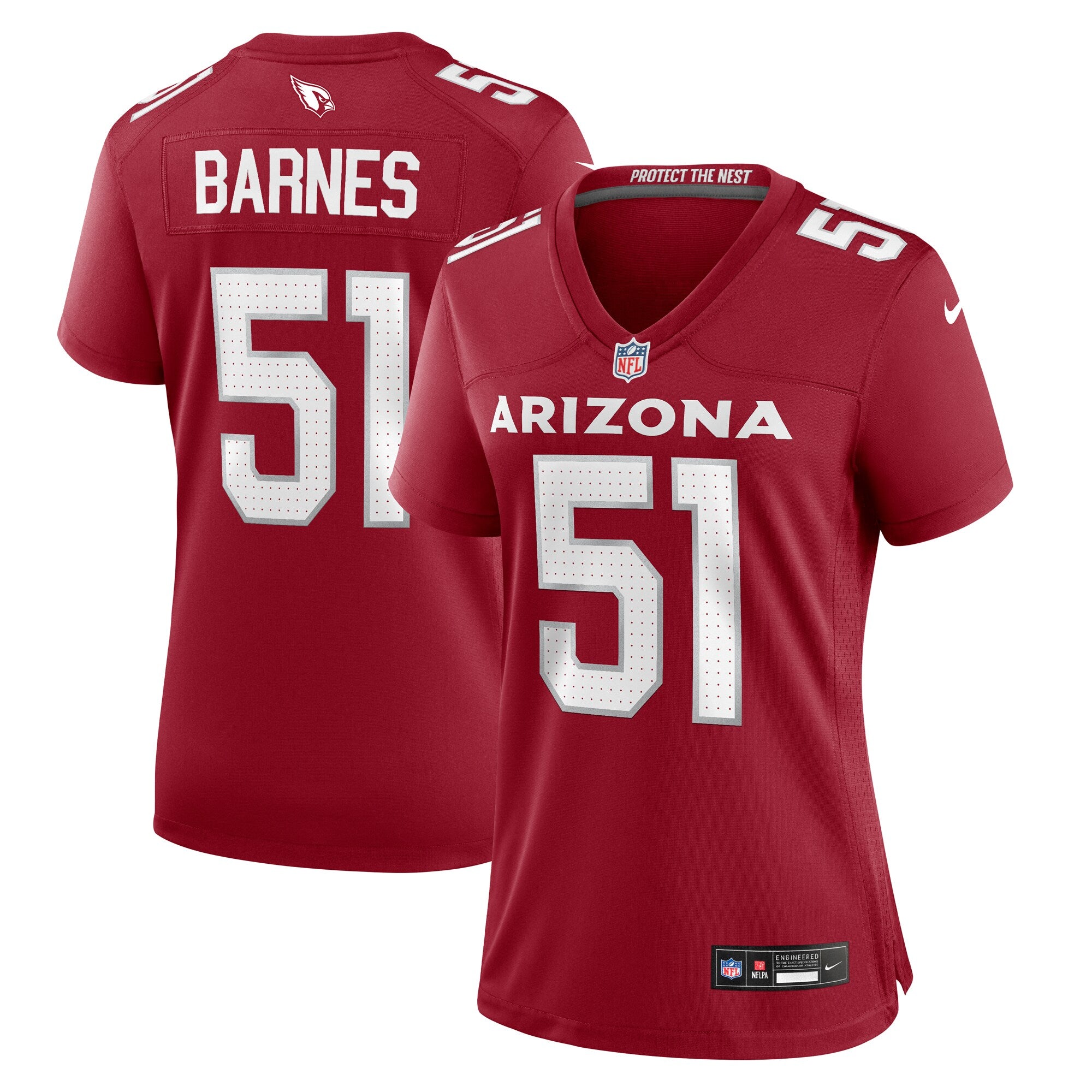 Krys Barnes Arizona Cardinals Nike Women s Team Game Jersey    Cardinal