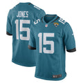 Tim Jones Jacksonville Jaguars Nike Game Player Jersey   Teal