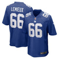 Shane Lemieux New York Giants Nike Game Jersey Royal