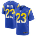 Cam Akers Los Angeles Rams Nike Game Player Jersey   Royal