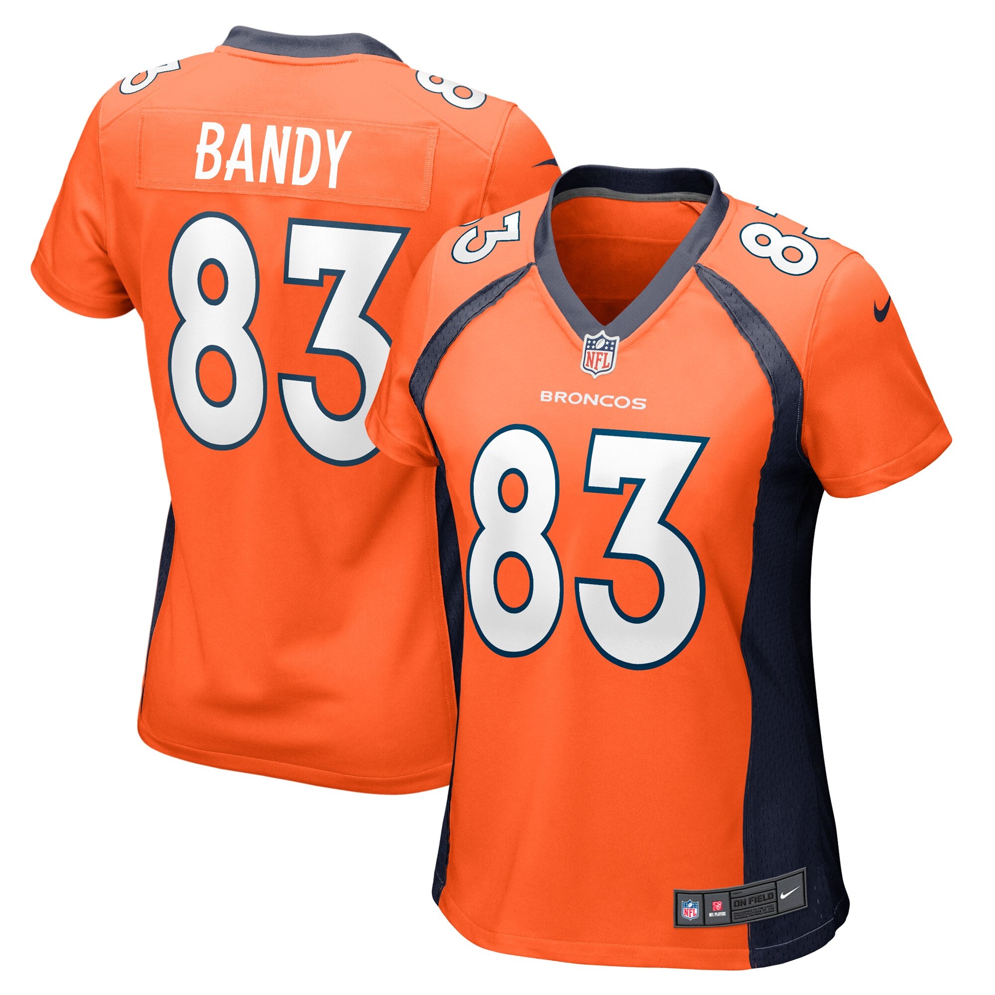 Michael Bandy Denver Broncos Nike Women s Team Game Jersey    Orange