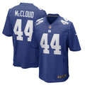 Men s Nike Nick McCloud Royal New York Giants Game Player Jersey
