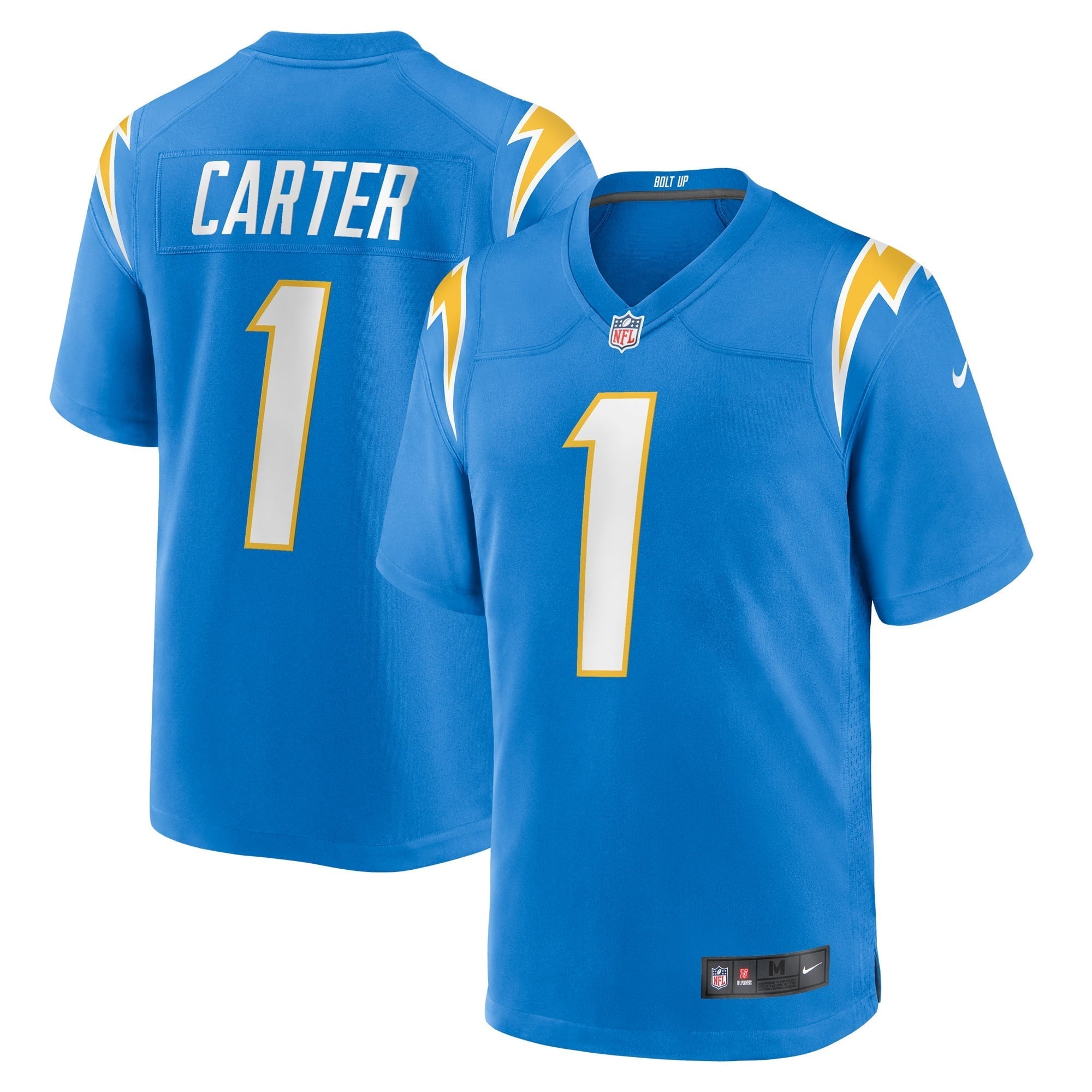 Men s Nike DeAndre Carter Powder Blue Los Angeles Chargers Home Game Player Jersey