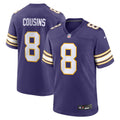 Men s Nike Kirk Cousins Purple Minnesota Vikings Classic Player Game Jersey