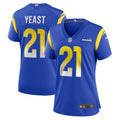 Women s Nike Russ Yeast Royal Los Angeles Rams Game Player Jersey