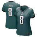 Women s Nike Arryn Siposs Midnight Green Philadelphia Eagles Game Jersey