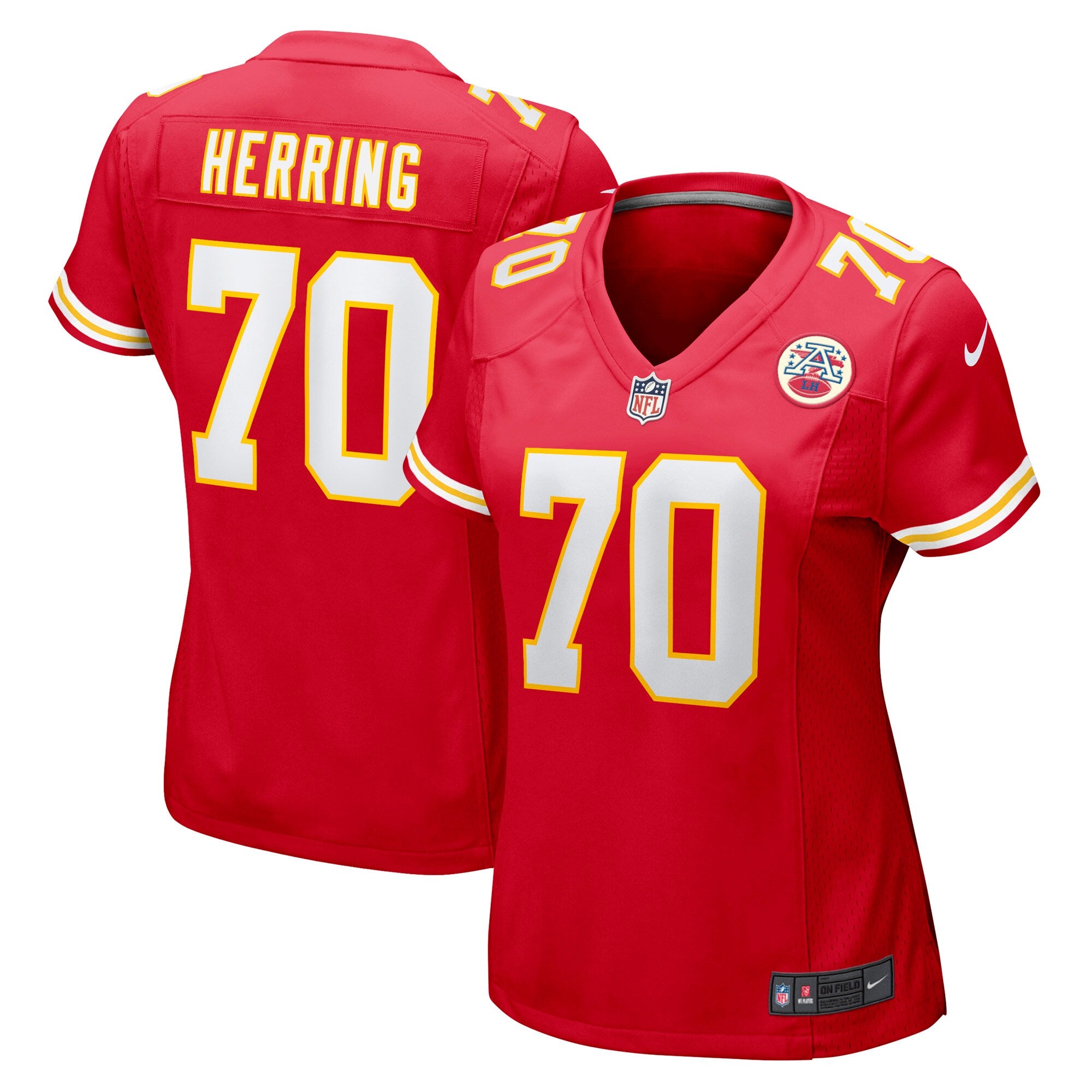 Malik Herring Kansas City Chiefs Nike Women s Game Jersey   Red
