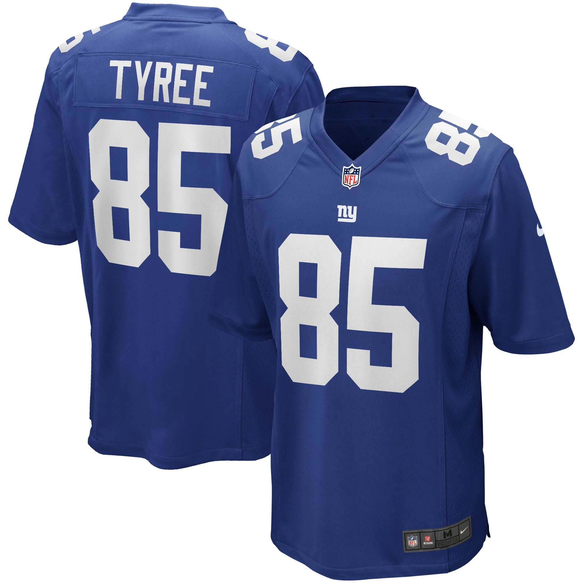 David Tyree New York Giants Nike Game Retired Player Jersey Royal
