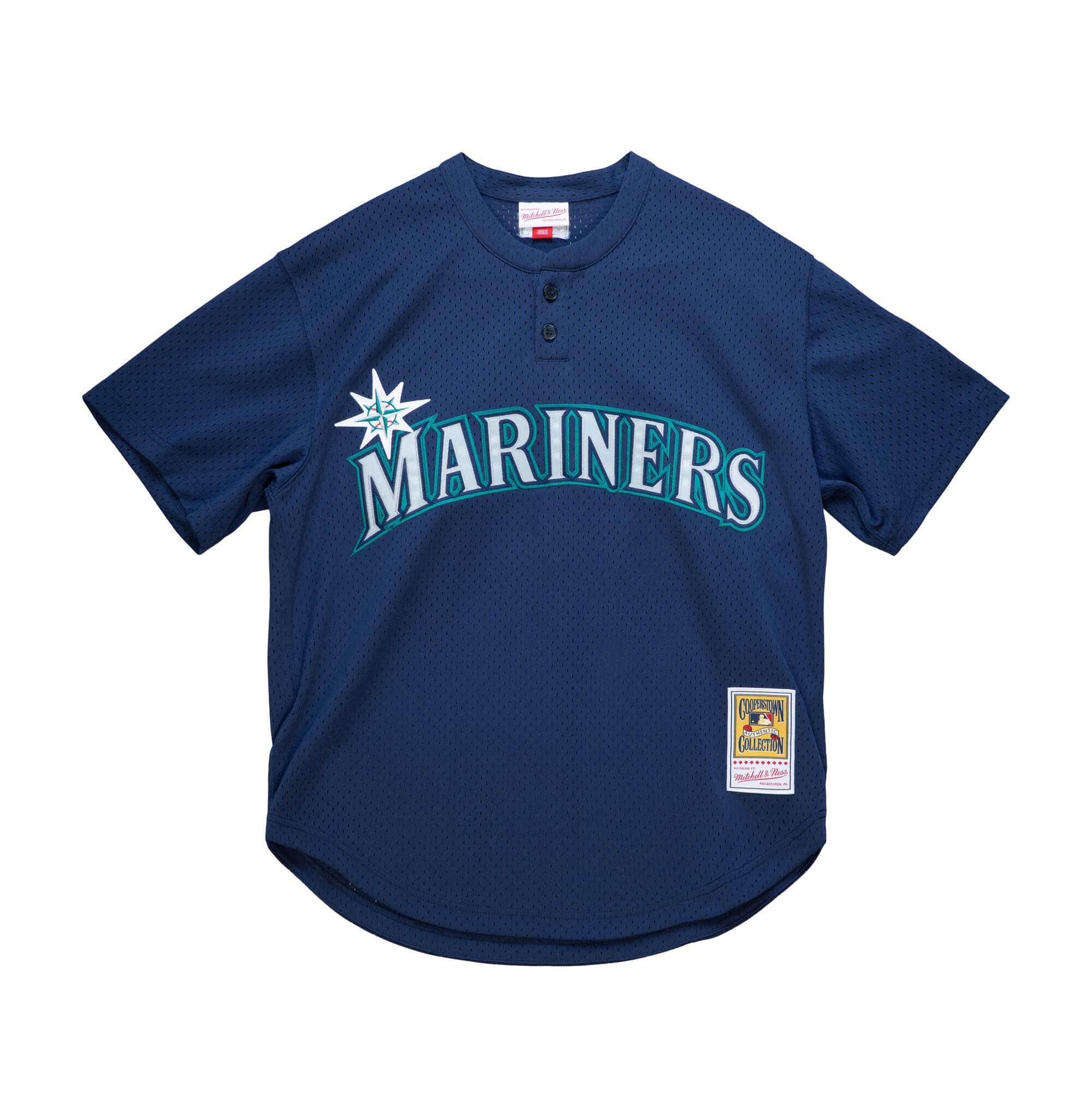 Authentic Ichiro Suzuki Seattle Mariners 2002 BP Jersey