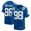 Tony Siragusa Indianapolis Colts Nike Game Retired Player Jersey   Royal