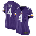 Women s Minnesota Vikings Dalvin Cook Game Jersey Purple