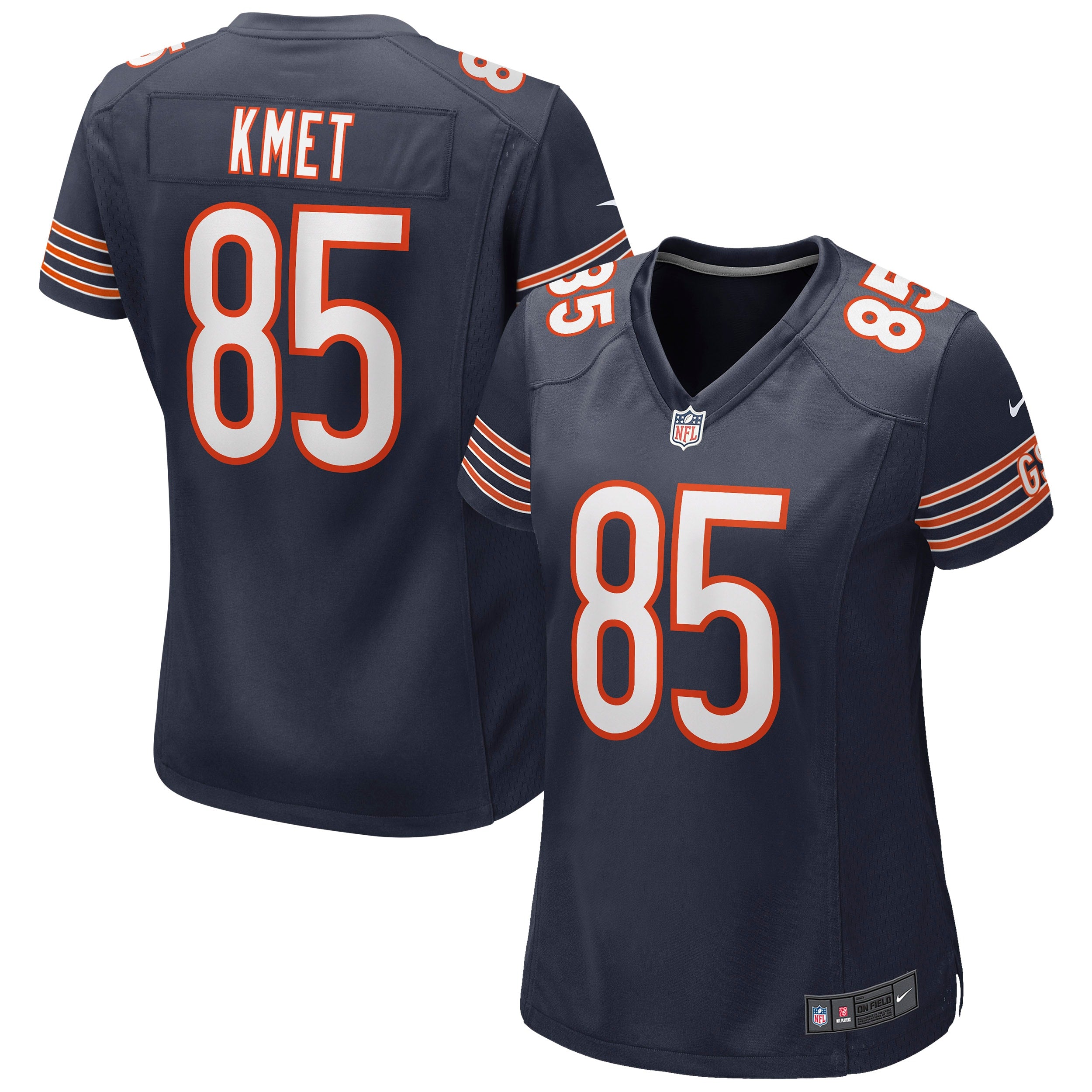 Cole Kmet Chicago Bears Nike Women s Game Jersey   Navy