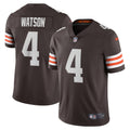 Men s Nike Deshaun Watson Brown Cleveland Browns Vapor Limited Jersey
