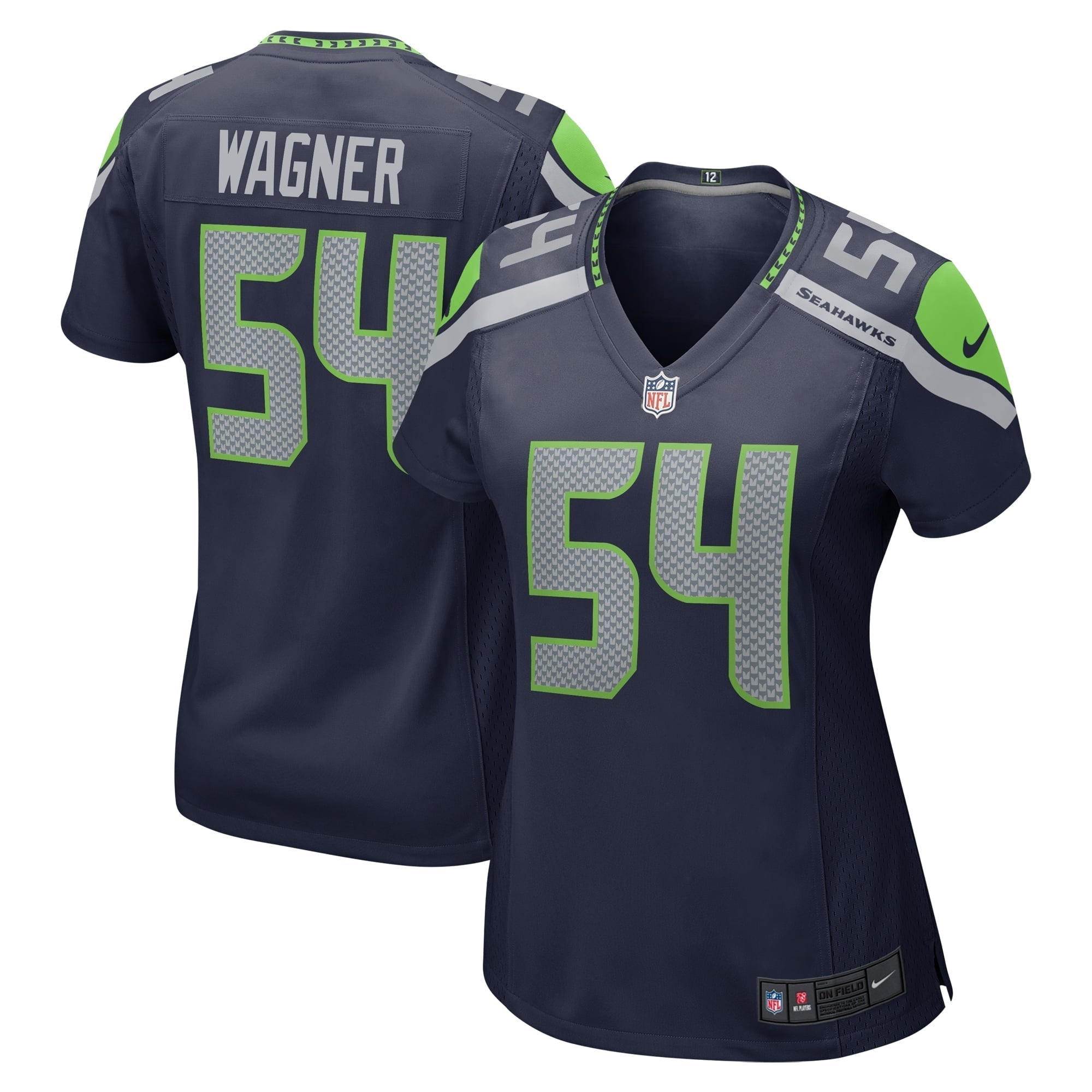 Women s Nike Bobby Wagner College Navy Seattle Seahawks Game Jersey