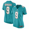 Women s Nike Noah Igbinoghene Aqua Miami Dolphins Game Player Jersey