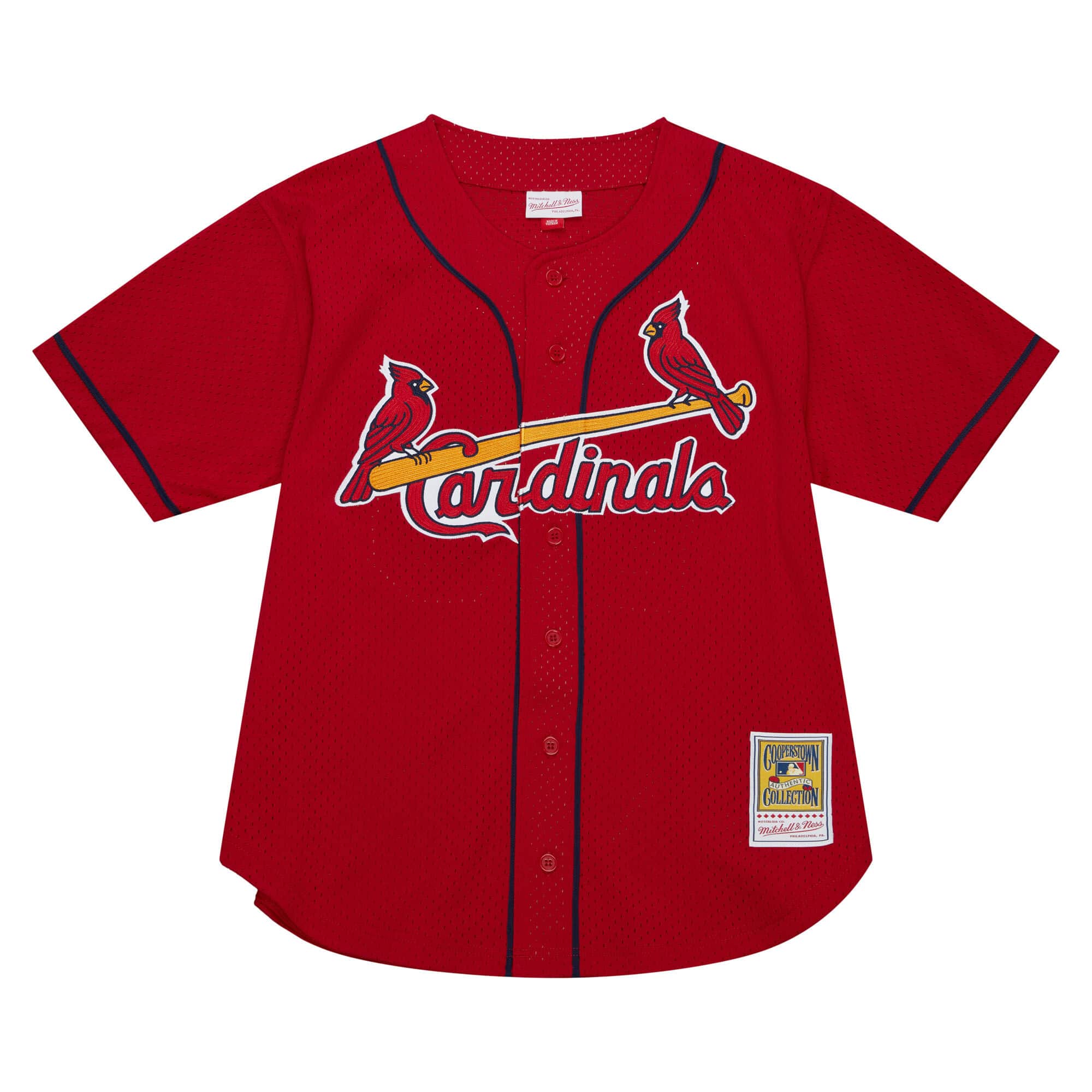 Authentic Mark Mcgwire St. Louis Cardinals 1998 BP Jersey