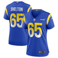 Women s Nike Coleman Shelton Royal Los Angeles Rams Game Jersey