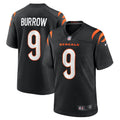Men s Nike Joe Burrow Black Cincinnati Bengals Player Game Jersey