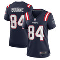 Women s Nike Kendrick Bourne Navy New England Patriots Game Jersey