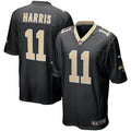 Deonte Harris New Orleans Saints Nike Game Player Jersey   Black