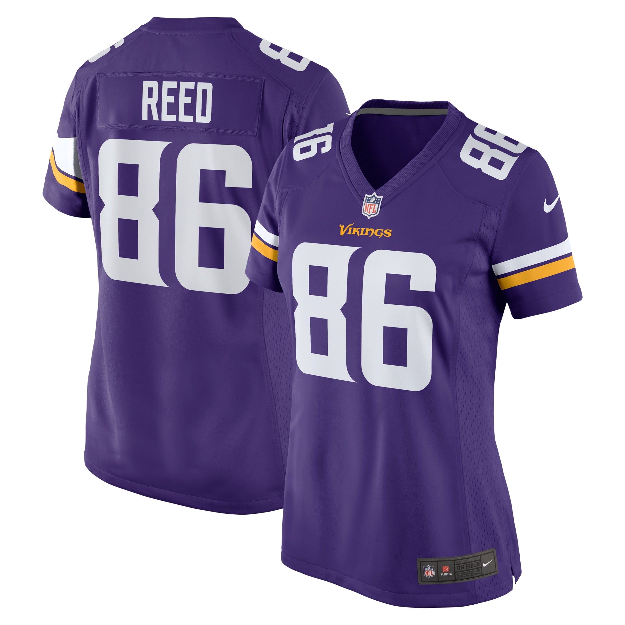 Jake Reed Minnesota Vikings Nike Women s Retired Player Game Jersey   Purple