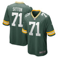 Josh Sitton Green Bay Packers Nike Retired Game Jersey   Green