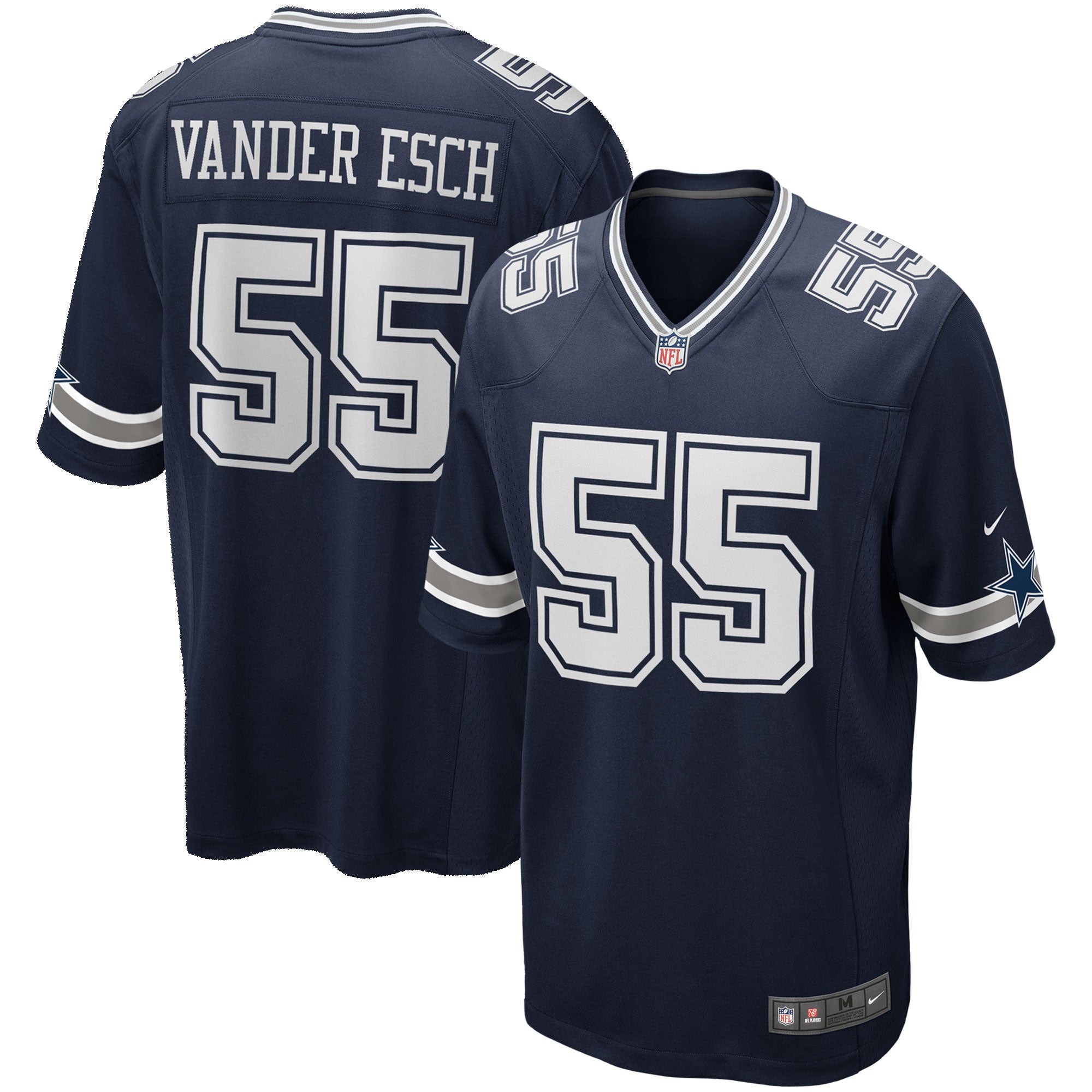 Leighton Vander Esch Dallas Cowboys Nike Team Game Jersey   Navy