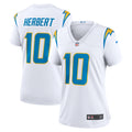 Justin Herbert Los Angeles Chargers Nike Women s Game Jersey   White